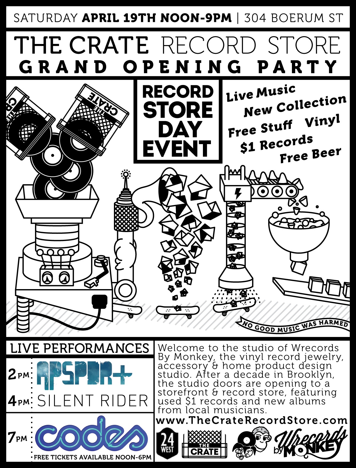 Record Store Day Flyer